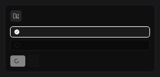 Widget/Controls/FlakeDirChooser › Applying